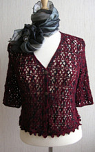 Irene & Mr.Sheep Knitwear, Cropped Jacket