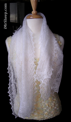 Gossamer Lace Stole, Orenburg