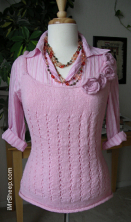 Irene & Mr.Sheep Knitwear, Pink Singlet