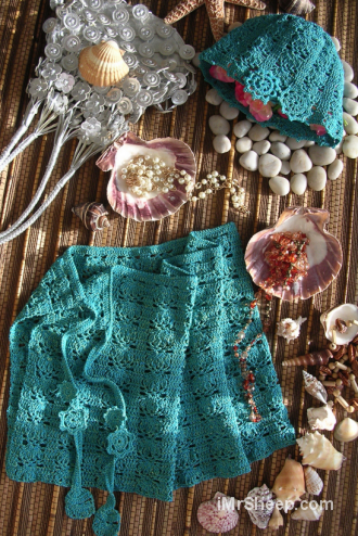 Turquoise Blue Beach Set, Irene & Mr.Sheep Co.
