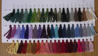 100% Alpaca Superfine, Shade Cards 2010