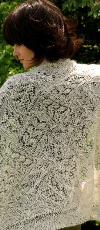 Forest Path Stole, The Alpaca Yarn Co.