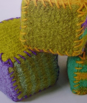 Felted Blocks