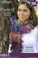 Curly-Q Scarf by Edith Eig