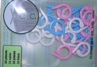 Clover Split Ring Markers