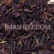 DYE HERBS at Irene & Mr. Sheep: PURPLE Cornflower Petals