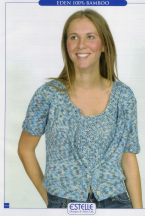 Short Jacket with Fancy Border and Top, Leaflet No. ES-MA34