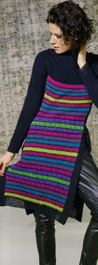 Ajoure Pullover, Lang Alpaca Superlight