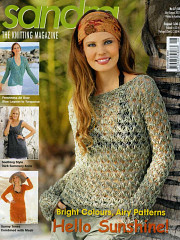 Sandra knitting magazine, July-August 2011