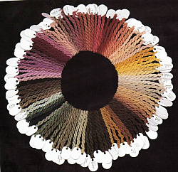 Mushroom Dyed Wool Samples, Arleen R. and Alan E. Bessette