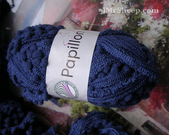 Nova GRUNDL PAPILLON [70% Acrylic, 30% Polyamide ], Frill Tape with Pompoms