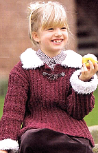 Cottage Style Pullover, SANDRA Magazine