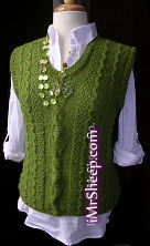 Irene & Mr.Sheep  Knitwear, Cashmere Tweed Vest