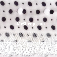 Circulo TECIDO RENDADO TRICO [41% Polyester, 59% Polyamide], Knit Fabric Ribbon Yarn