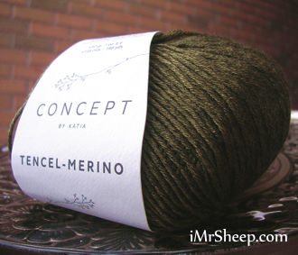 Katia Concept TENCEL MERINO [70% Lyocell, 30% Virgin Wool], Double Knit
