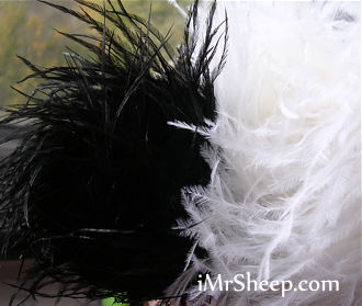  Lanas Stop STRUZZO [60% Ostrich Feathers, 40% Acrylic], Ostrich Feather Yarn