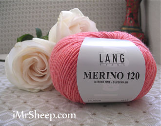 Lang MERINO 120 [100% Virgin Merino Wool Superwash], Double Knit 