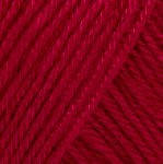 Lang QUATTRO [100% Mercerized Combed Cotton], col 87 Crimson