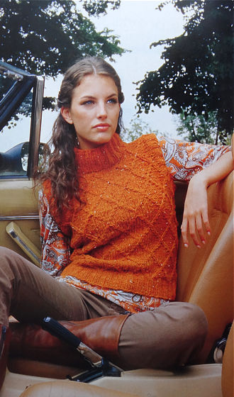 TWEED WAISTCOAT, Filati Handknitting No. 35