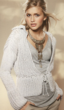 Knitwear from Organic yarns, Linea Pura Magazine