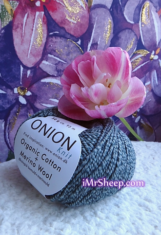 ORGANIC COTTON + MERINO [50% Organic Cotton, 50% Merino extrafine], Aran