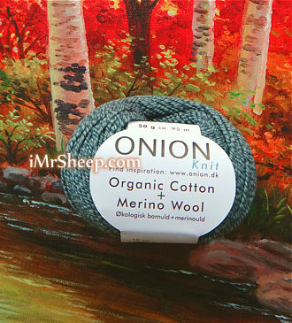 ORGANIC COTTON + MERINO [50% Organic Cotton, 50% Merino extrafine], Aran