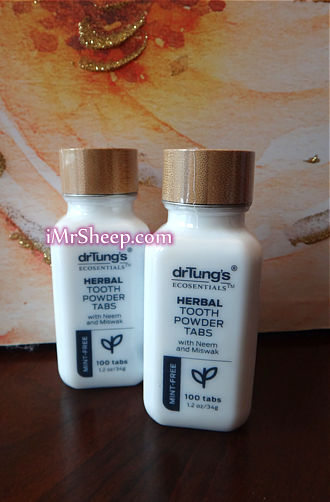 Dr. Tung's ORGANIC HERBAL TOOTHPOWDER TABS, Irene and Mr.Sheep