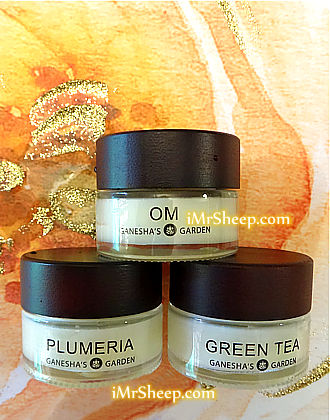GANESHA'S GARDEN SOLID PERFUME, Irene and Mr.Sheep