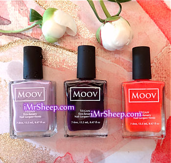 MOOV VEGAN NAIL LACQUER, Irene and Mr.Sheep