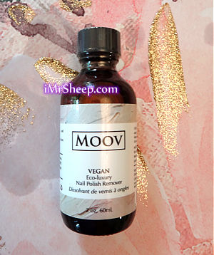 MOOV VEGAN NAIL POLISH REMOVER, Irene and Mr.Sheep