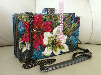 Mary Frances FLORA AND FAUNA PURSE